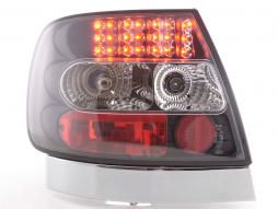 LED-takavalot asetettu Audi A4 sedan type B5 95-00 musta 