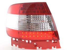 Led taillights Audi A4 sedan type B5 95-00 clear / red 