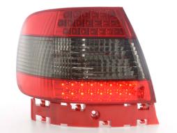 Led taillights Audi A4 sedan type B5 95-00 black / red 