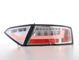 Fanali posteriori a LED Lightbar Audi A5 8T Coupe / Sportback 07-11 cromato 