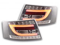 Conjunto de lanternas traseiras de LED Audi A6 Limo (4F) 04-08 preto 