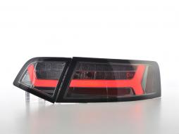 Luzes traseiras LED definidas Audi A6 4F sedan 08-11 fumo 