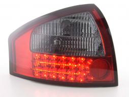 LED Rückleuchten Set Audi A6 Limousine Typ 4B  97-03 rot/schwarz 