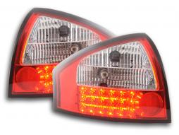 LED taillights set Audi A6 sedan type 4B 97-03 clear / red 