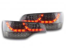 Zestaw tylnych świateł LED Audi Q7 typ 4L 06- czarny 