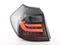 LED taillights set BMW 1 series E87 / E81 3/5-door. 07-11 black 