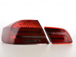 Conjunto de luzes traseiras LED BMW série 3 E92 Coupe 06-10 vermelho / preto 