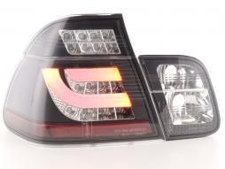 LED achterlichten set BMW 3-serie E46 Limo 02-05 zwart 