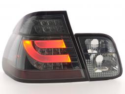 Fanali posteriori a LED set BMW Serie 3 E46 Limo 02-05 nero 