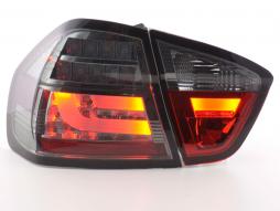 LED taillights set BMW 3-series E90 Limo 05-08 black 
