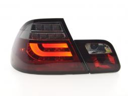 Kit feux arrière LED BMW Série 3 E46 Coupé 99-03 rouge / noir 