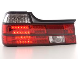 Led taillights BMW 7 series type E32 88-92 clear / red 