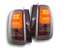 LED-takavalot Dacia Duster 10- musta 