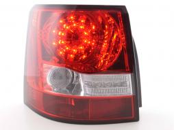 LED-takavalot Land Rover Range Rover Sport 06-10 punainen / kirkas 