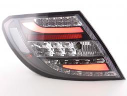 LED-takavalot, Mercedes C-sarja, tyyppi W204 07-11, musta 