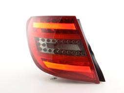 Rückleuchten LED Mercedes C-Klasse Kombi (204)  07-11 rot/schwarz 