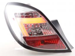 LED-takavalosarja Opel Corsa D 5-ovinen 06-10 kromi 