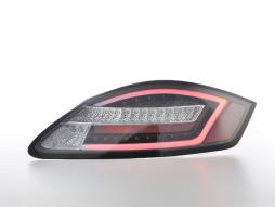 LED baglygter sæt Lightbar Porsche Boxster type 987 04-09 sort 
