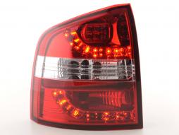 Set feux arrières LED Skoda Octavia Combi type 1Z 05-12 rouge / clair 