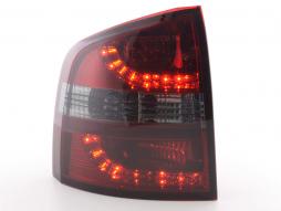 LED Rückleuchten Set Skoda Octavia Combi Typ 1Z  05-12 rot/schwarz 