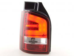 Kit feux arrières LED VW T5 2010- rouge / clair 
