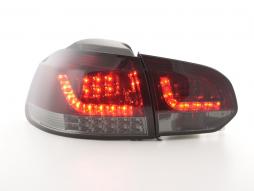 LED Rückleuchten Set VW Golf 6 (1K)  08-13 rot/schwarz 