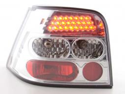 Conjunto de luzes traseiras LED VW Golf 4 tipo 1J 98-02 cromado 