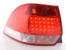 LED-baklyssett VW Golf 5 variant type 1KM 07-09 klar/rød 