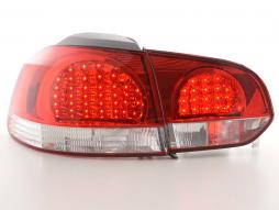 LED-takavalosarja VW Golf 6 type 1K 08- kirkas / punainen 