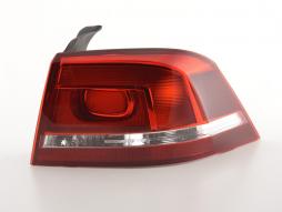 Peças de desgaste luz traseira direita VW Passat 3C Sedan 2010- vermelho / transparente 