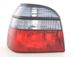 Zadní světla VW Golf 3 typ 1HXO 92-97 černá červená 
