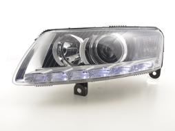 Scheinwerfer Daylight mit LED Standlicht Audi A6 (4F)  04-08 chrom 