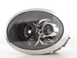 Headlights Mini Cooper R50 04-05 black 